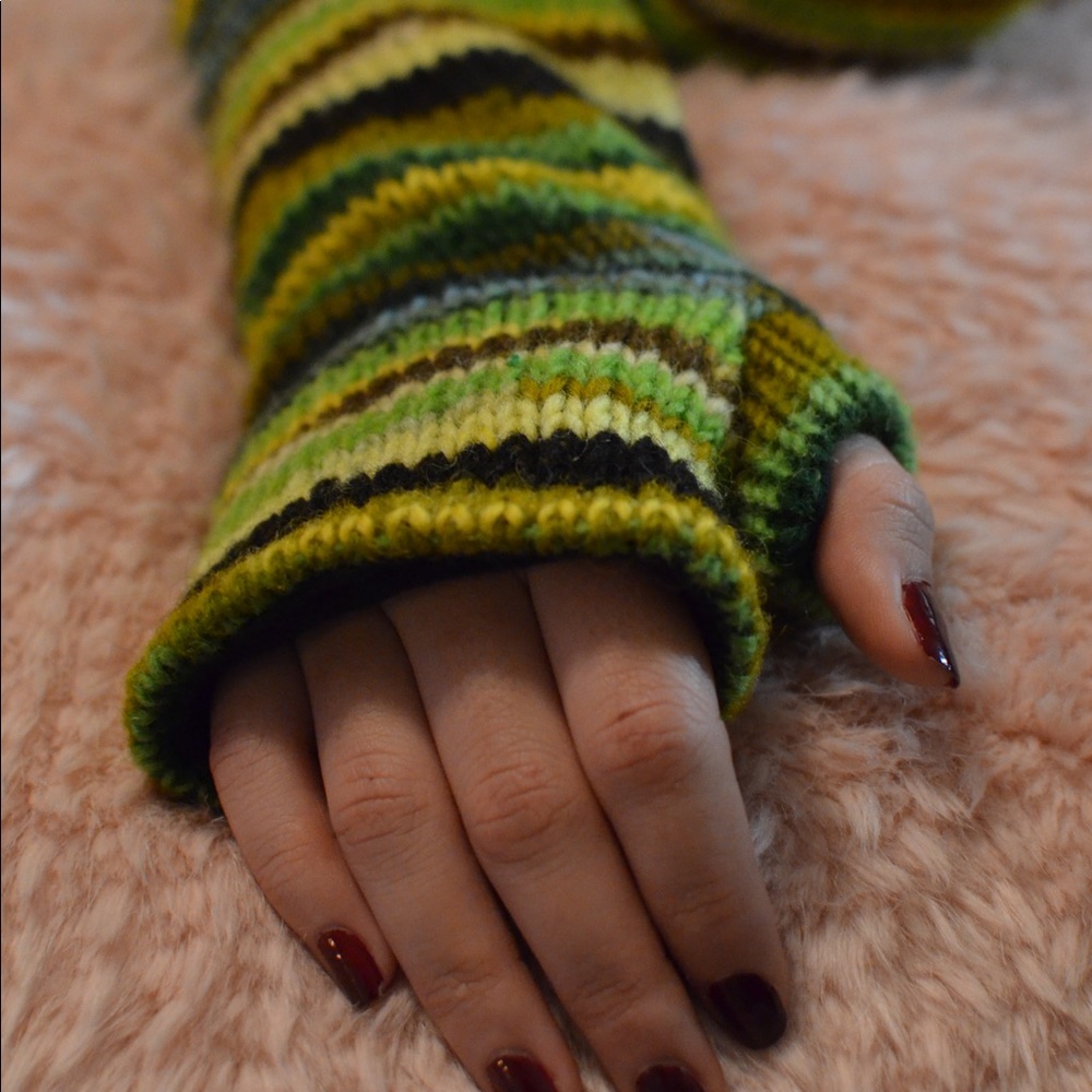 Gloves-fingerless